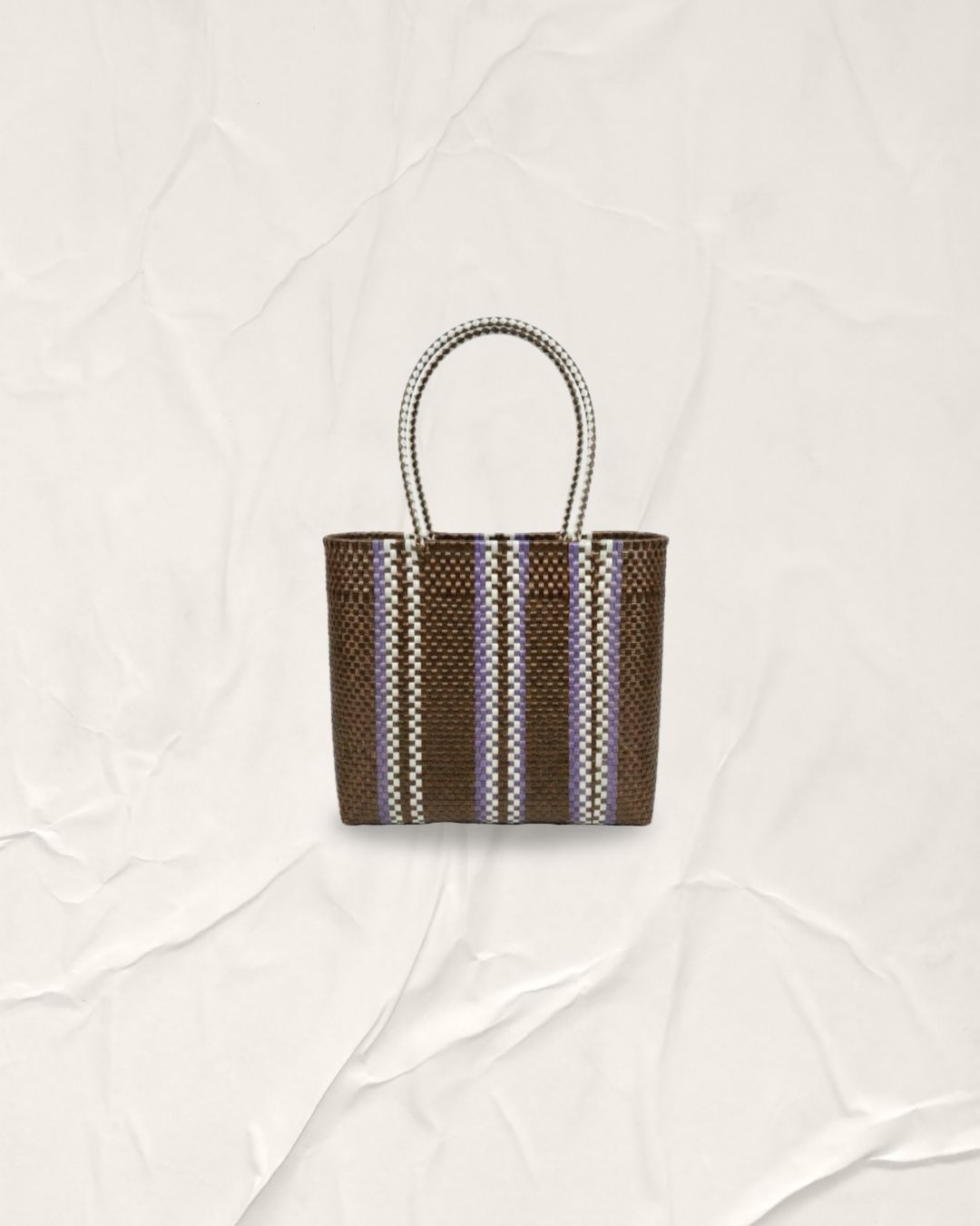 Still Bronze/ Mindful Lilac/ Cool Ivory Tiga Pilar Bag- M Long Handle